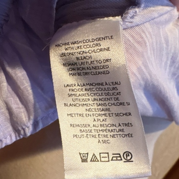 Anthropologie ruffled puff sleeve crop top, XS - Picture 12 of 12